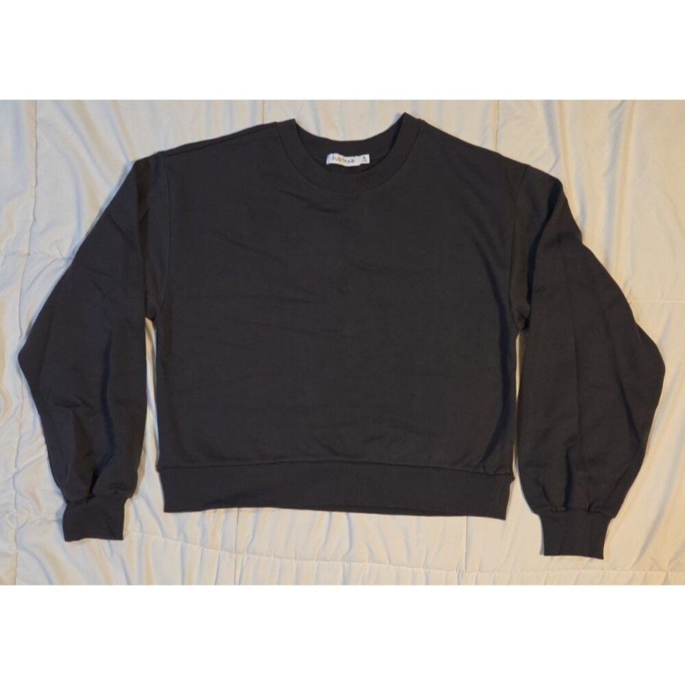 Just Fab Kids Charcoal Gray Sweatshirt Size Kids XL NWT New